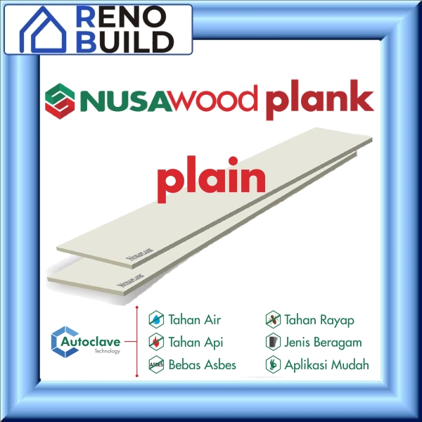 NusaWood Plank Polos 3000x200x8mm