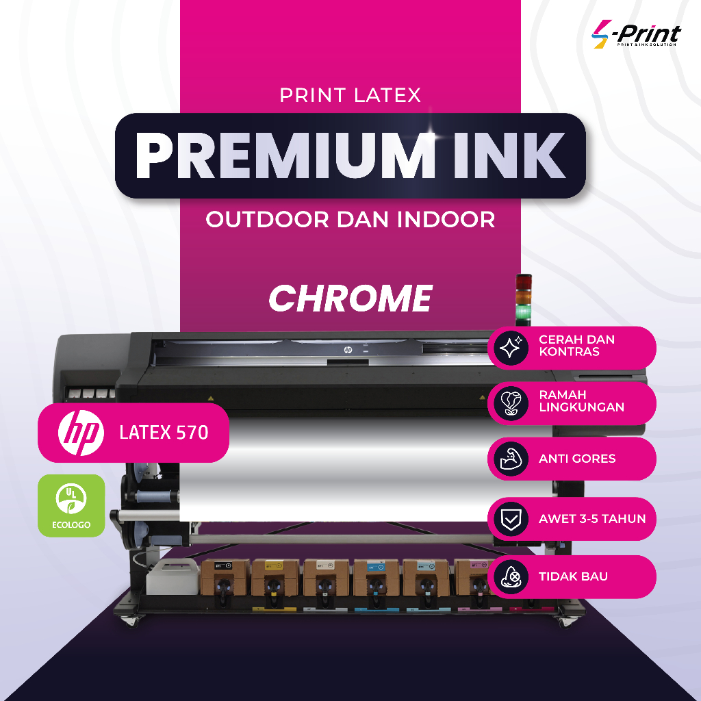 

Cetak Sticker Chrome Meteran Indoor Dan Outdoor | Print Sticker Chrome Custom