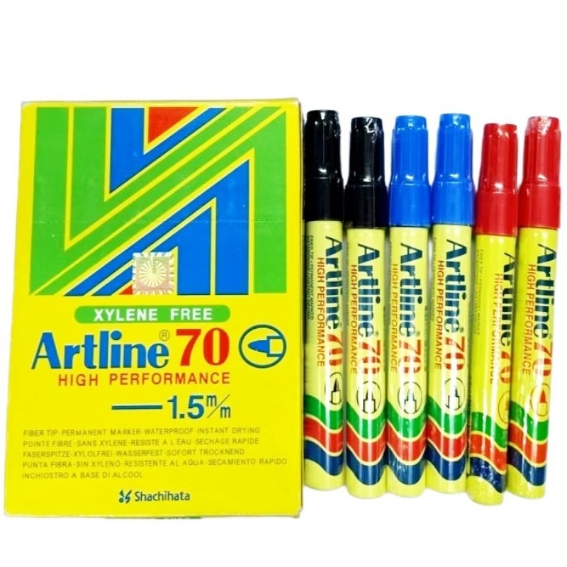 

Spidol Permanent ARTLINE 70 Marker HITAM - Satuan