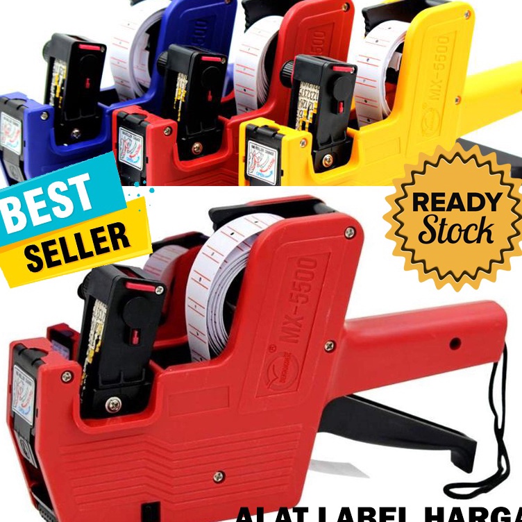 

Best Promote Alat Label Harga Price Labeller Machine Coding Price Tag Machine 8 Digit Angka Perlengkapan Toko Offline Store Distro Jualan Penjual Seller Mesin Pelabel Harga Kode Awet Tahan Lama Kertas Bisa Diisi Ulang Mudah Dipakai Refillable s6718