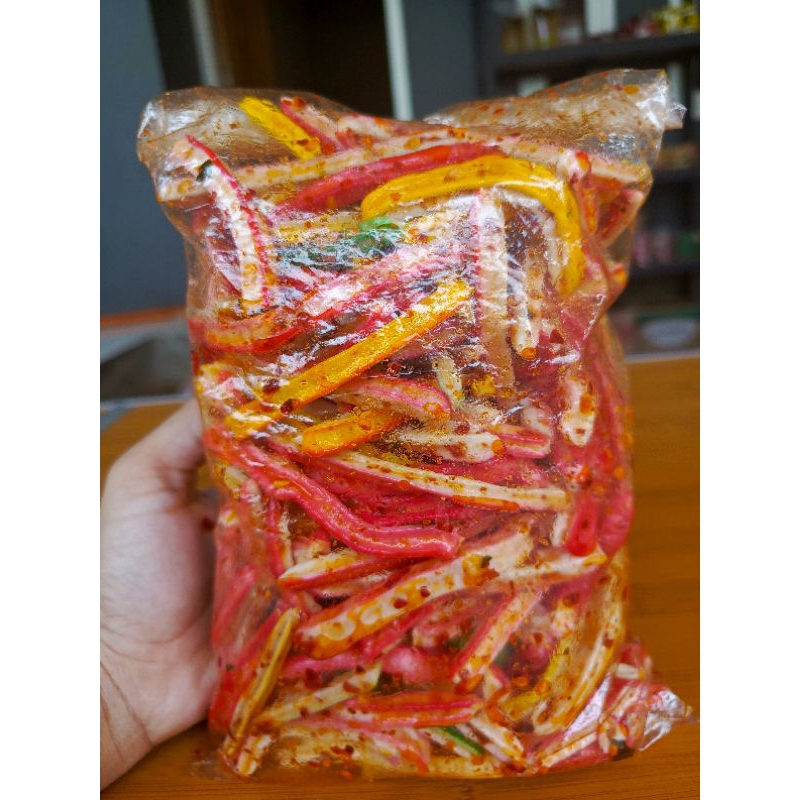 

Seblak Kering Kerupuk Beton / Sebring Jaat Pedas Daun Jeruk