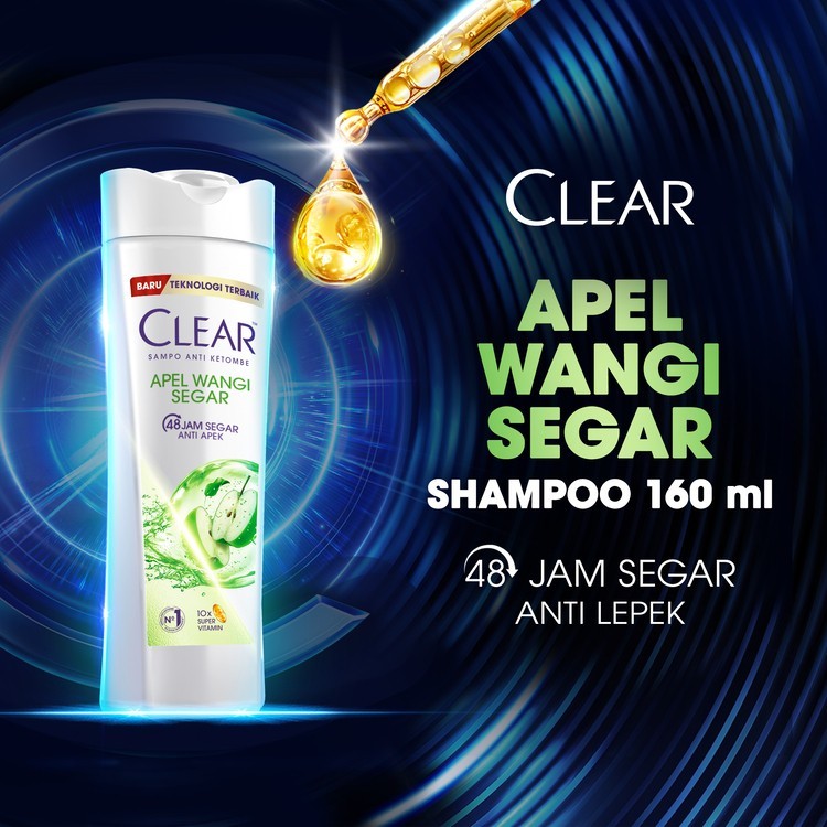 CLEAR Shampoo Ice Cool Menthol 160ml