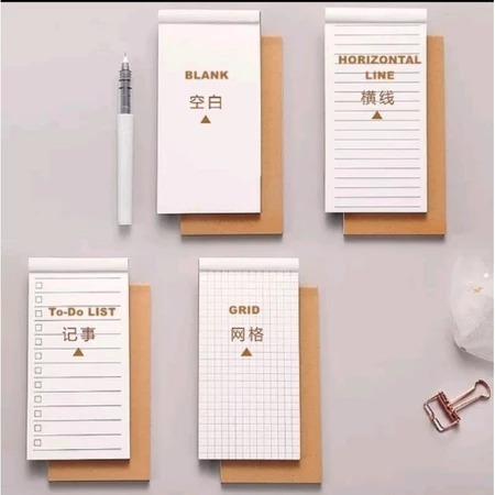 

NOTE BOOK TO DO LIST - BUKU MEMO CATATAN KECIL