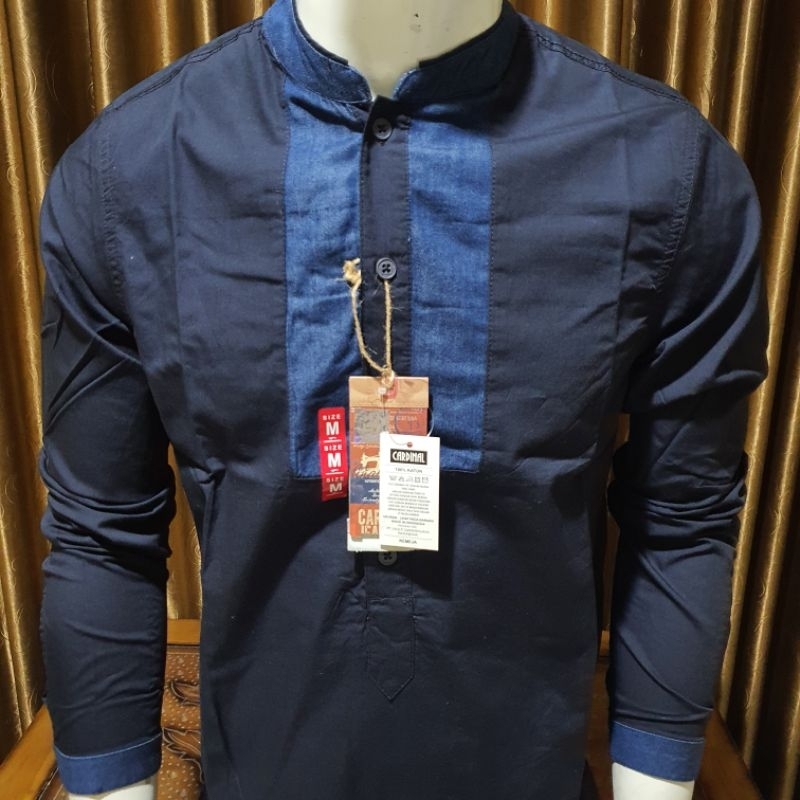 Kemeja Koko Kurta Sirwal Cardinal Jeans Premium