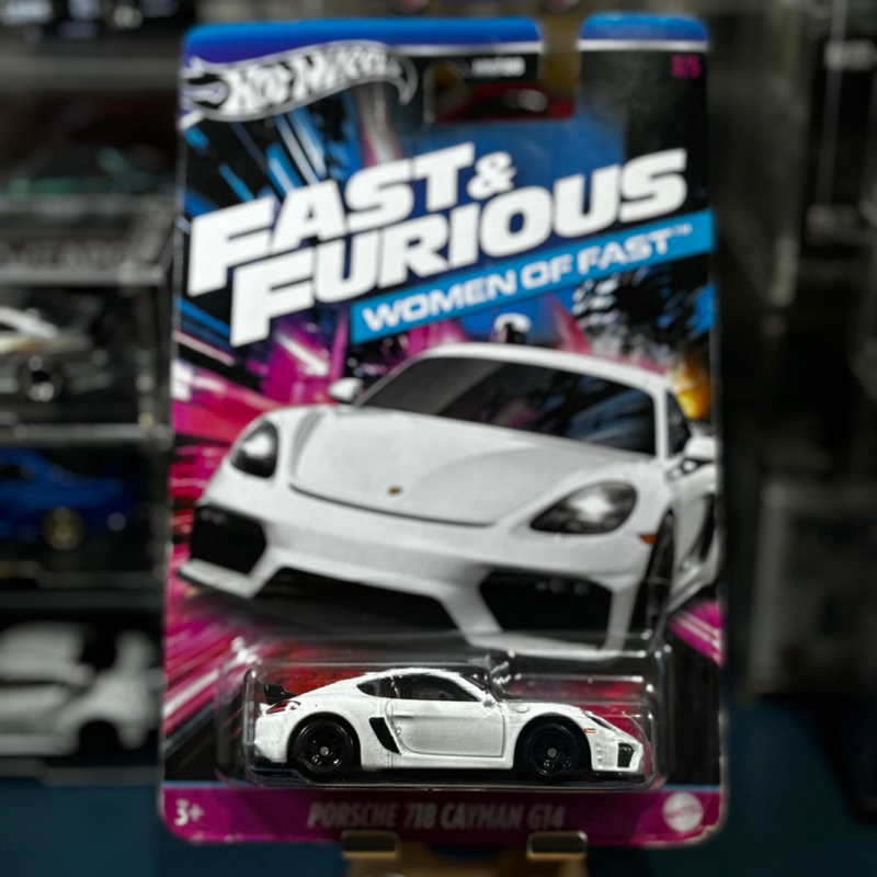 Hot Wheels Fast & Furious Women of Fast - Porsche 718 Cayman GT4 White | HW FnF | HOTWHEELS