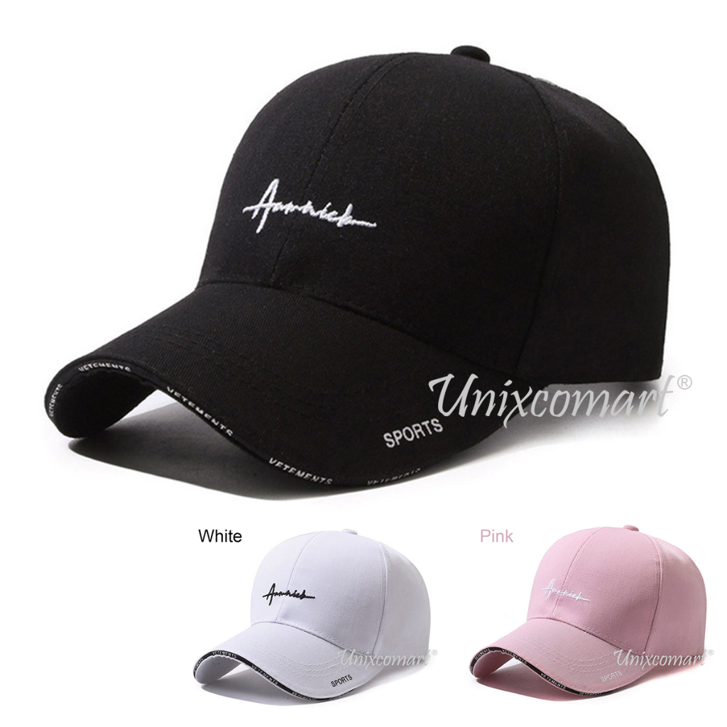 Unixcomart Topi Baseball ARCHIE Hat Cap Casual Dewasa Distro Fashion Pria Wanita Kekinian Simple