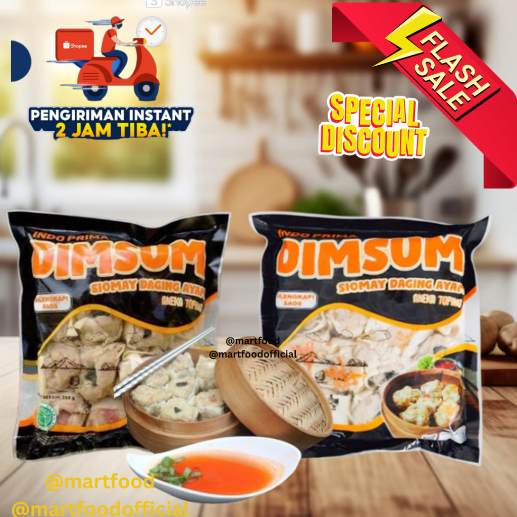 

Dimsum Ayam Sakana Indo Prima 15 pcs