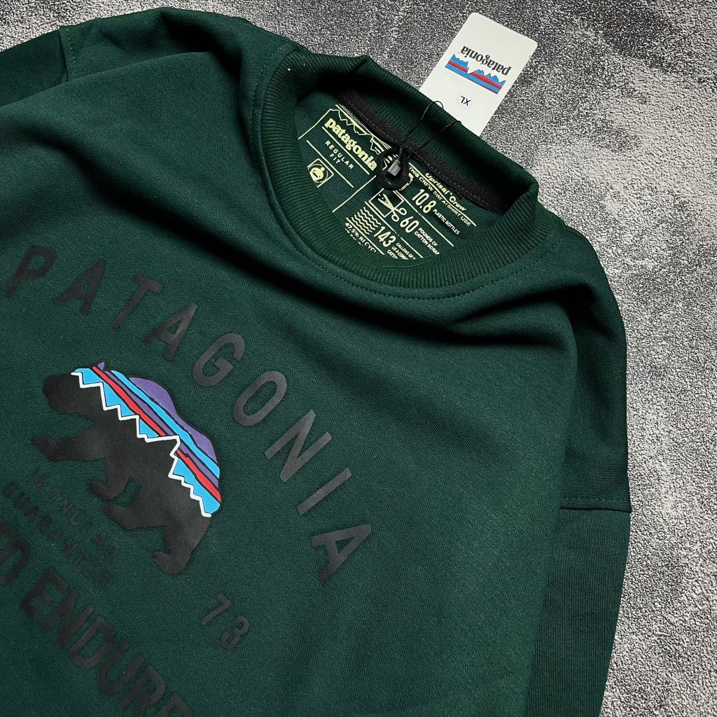 SWEATER PATAGONIA CREWNECK UNISEX PREMIUM ORIGINAL