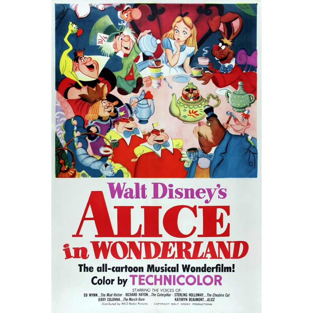 Film Dvd Alice in Wonderland 1951 Teks Indonesia