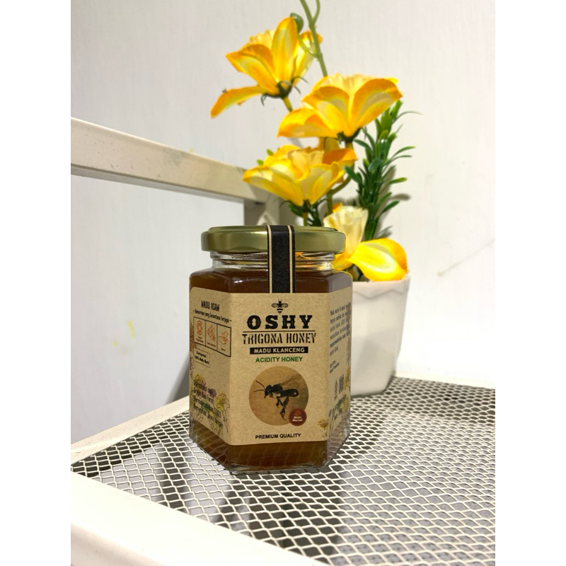 

madu klanceng dalam bambu