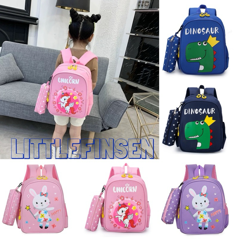 tas anak paud/tas ransel paud/tas ransel dino/tas ranse unicorn
