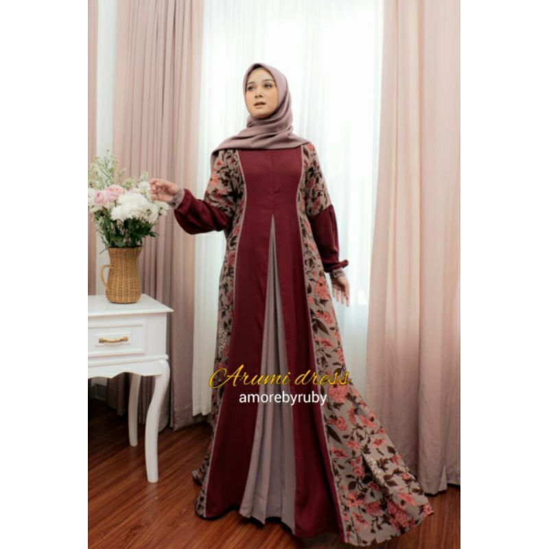 gamis modern Arumi dress