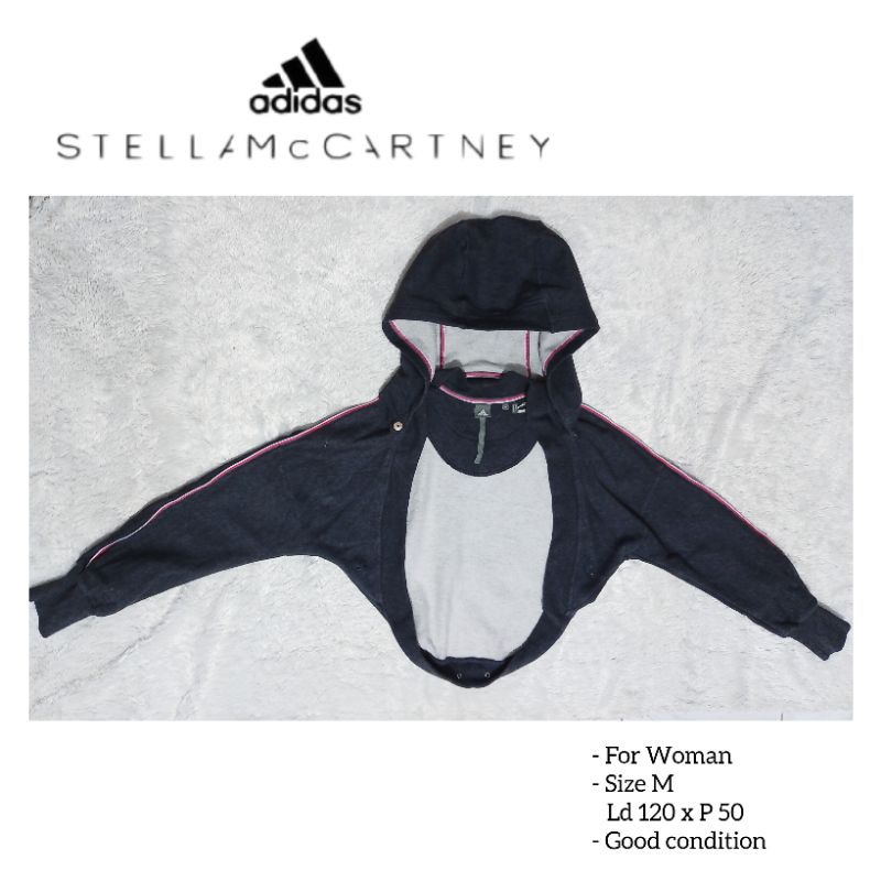 Jaket hoodie Adidas Stella McCartney