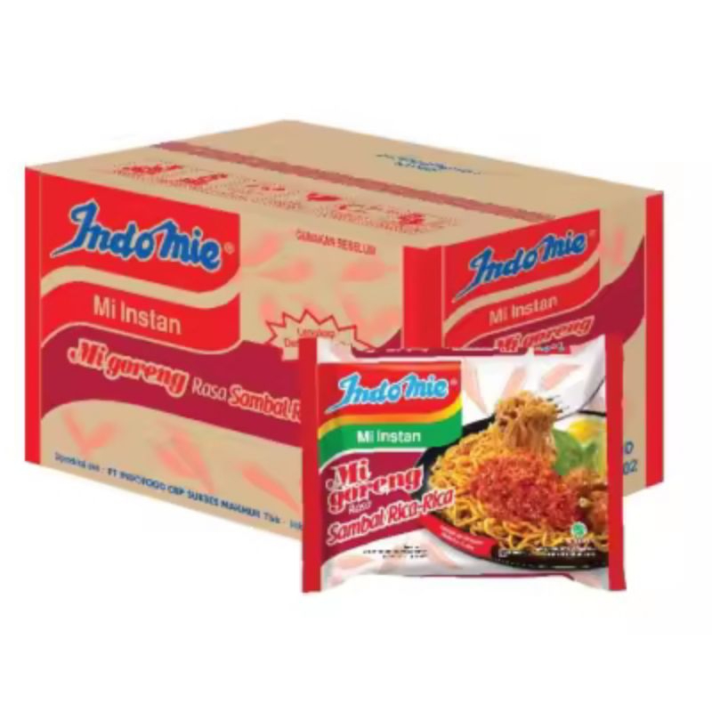 

indomie sambal rica rica 1 dus 40 pcs