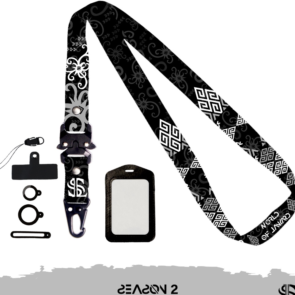 

Top Brand Sumber Lanyard Tali Id Card Batik Series Batik V1 2cm