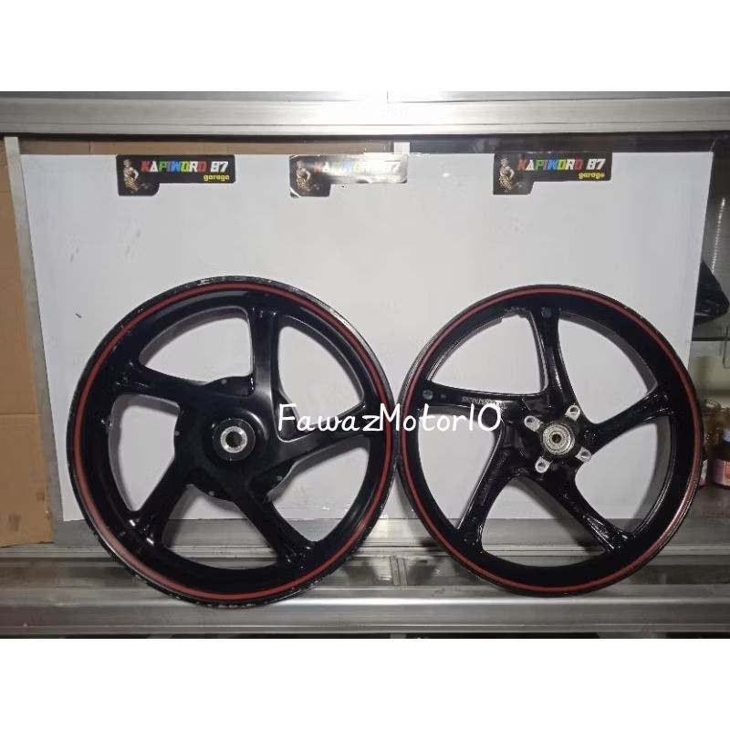 VELG PELEK YAMAHA XRIDE 115 PNP MIO SPORTY FINO MIO J / GT SOUL GT TAPAK LEBAR UNTUK CC 115 COPOTAN 