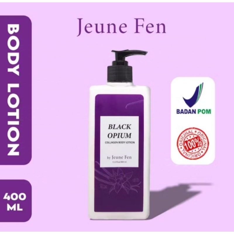 BPOM JEUNE FEN COLLAGEN BODY LOTION BLACK OPIUM