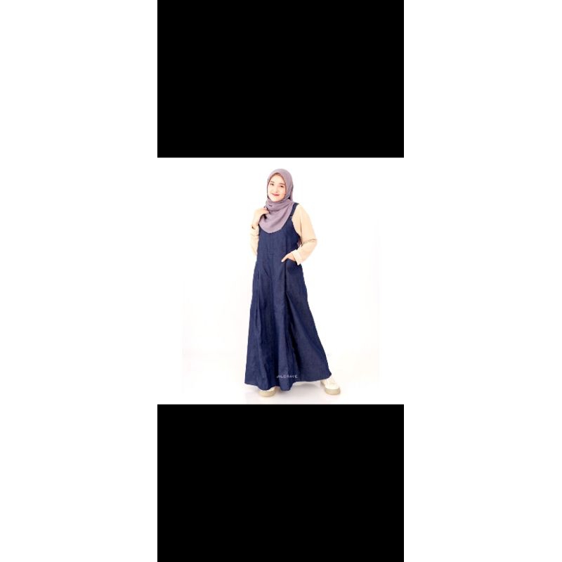 Gamis Jilbrave Willy Basic Overall - Navy