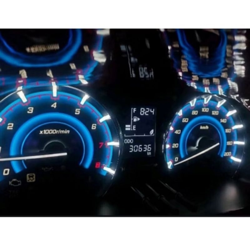Papan Speedometer Variasi Mobil TOYOTA ALL NEW TERIOS & RUSH (2018-2021)