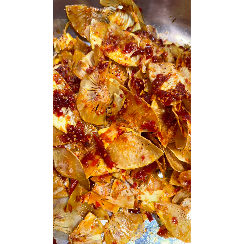 

KERIPIK SUKUN 1/2KILO PEDAS MANIS