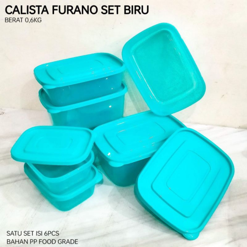 TOPLES SET CALISTA FURANO 6 PCS