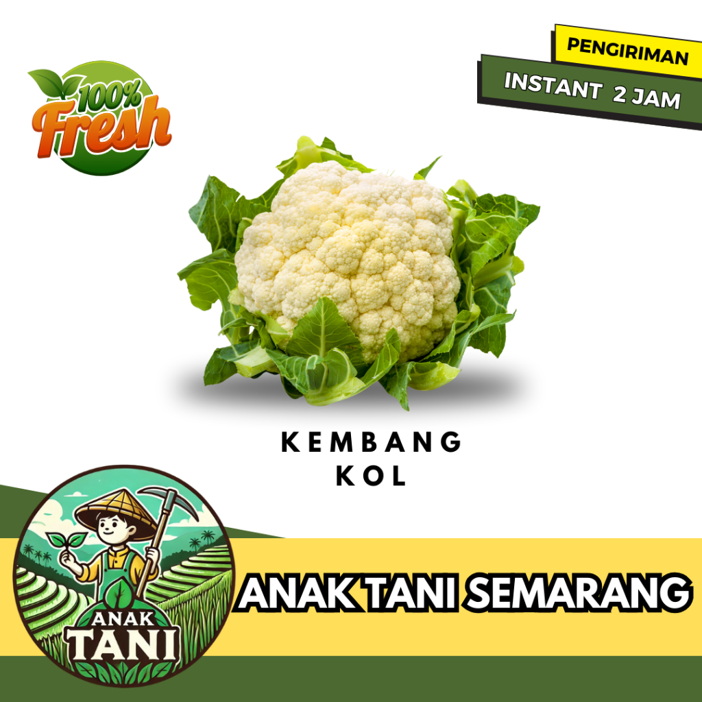 

[ANAK TANI] KEMBANG KOL SEGAR 250 GR SIAP KIRIM INSTANT AREA SEMARANG