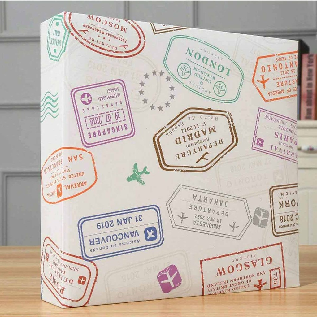 

1 6-inch 200 page insert travel album, perfect for weddings, anniversaries, graduation ceremonies