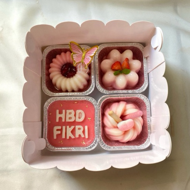 

MINI PUDING | PUDING ULANGTAHUN 4 PCS