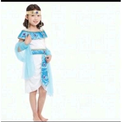 kostum cleopatra kostum egyptian kostum mesir anak cleopatra costume baju adat mesir
