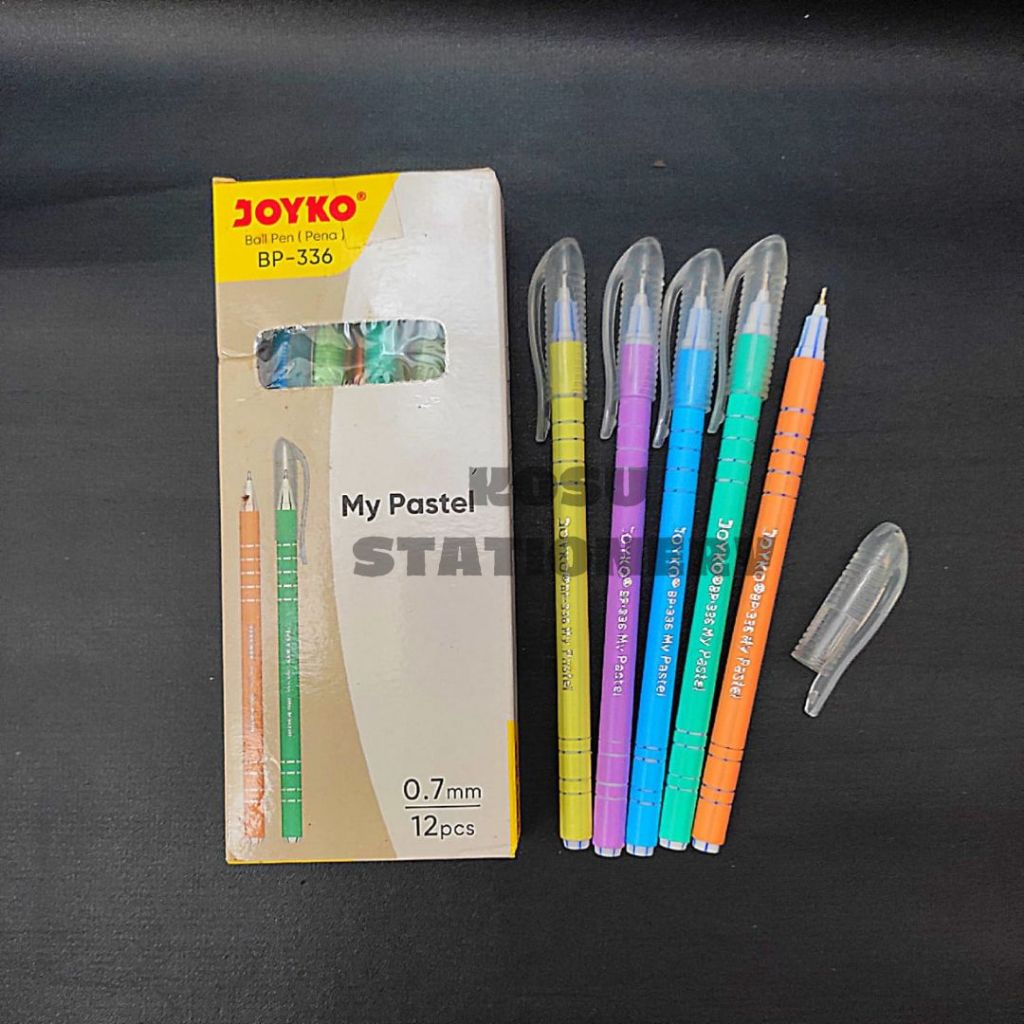 

BOLPEN / BALLPOINT / PULPEN / POLPEN JOYKO BP 336 HITAM