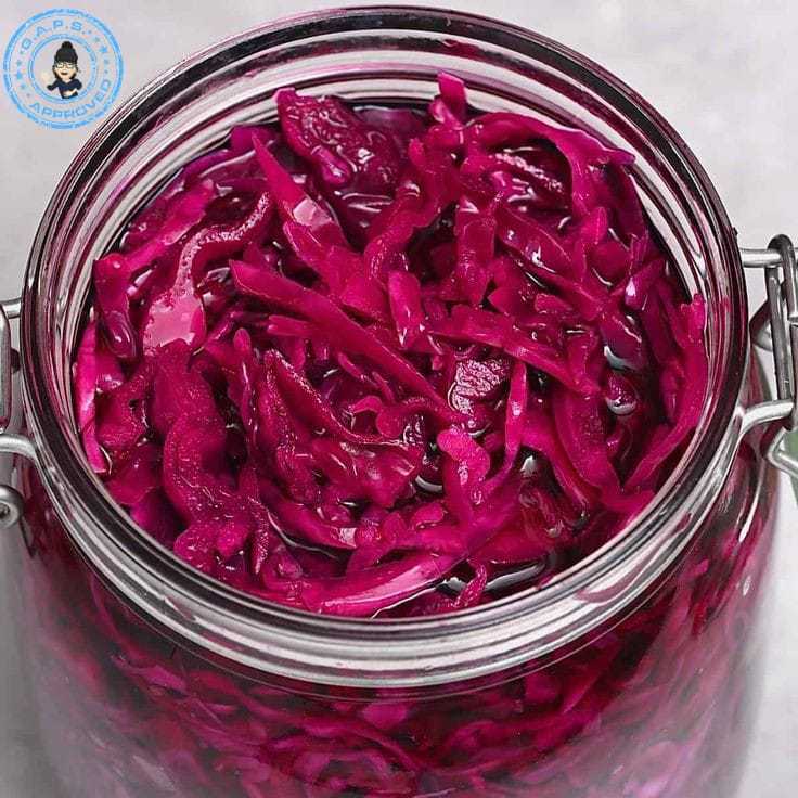 

Gaps approved sauerkraut / red sauekraut