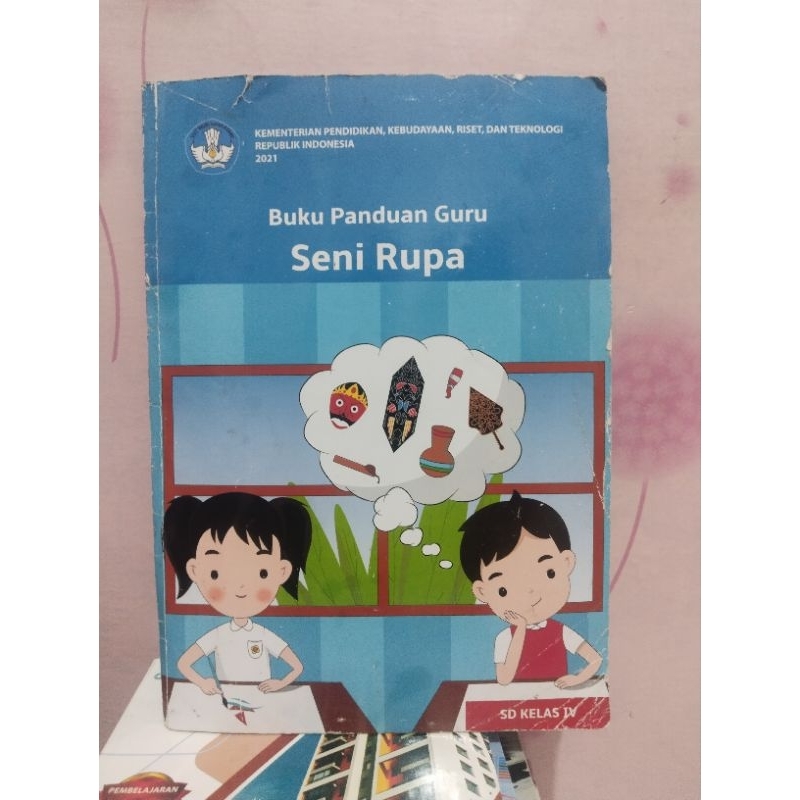 buku panduan guru srni rupa/sbk kelas 4 IV sd mi bse bos