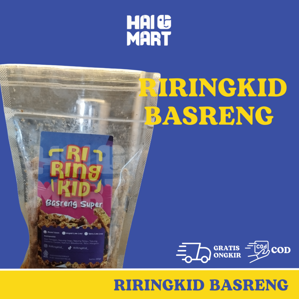 

Riringkid Basreng Original 250 Gram