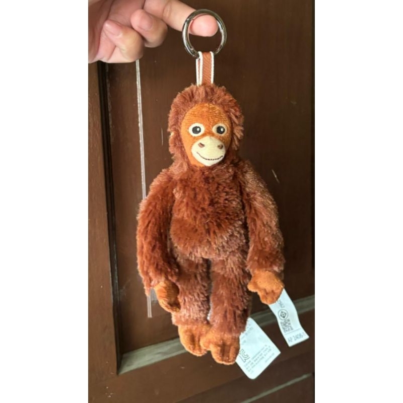 Boneka Monyet Gantungan Tas IKEA
