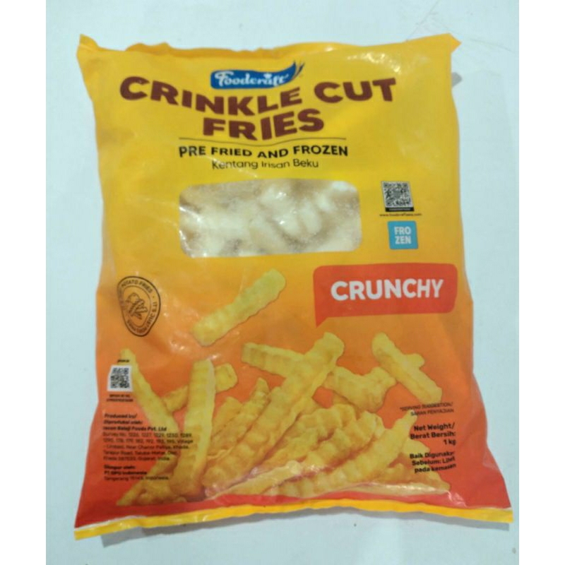 

Foodcraft Crinkle Cut 1kg