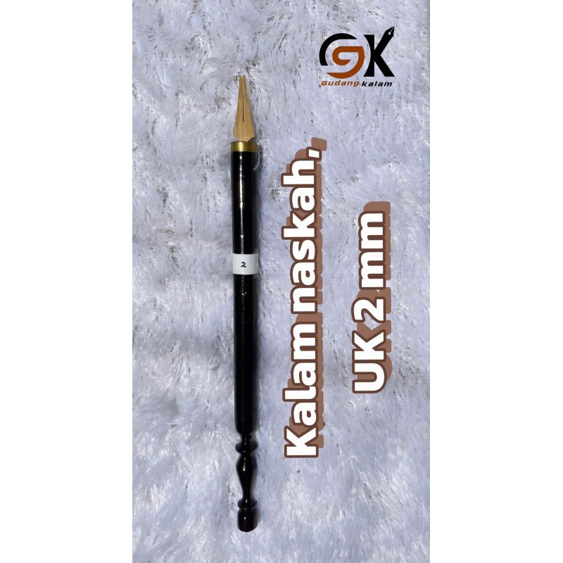

KALAM KALIGRAFI NASKAH, UNTUK PENULISAN DENGAN TINTA,(UK 2 MM)