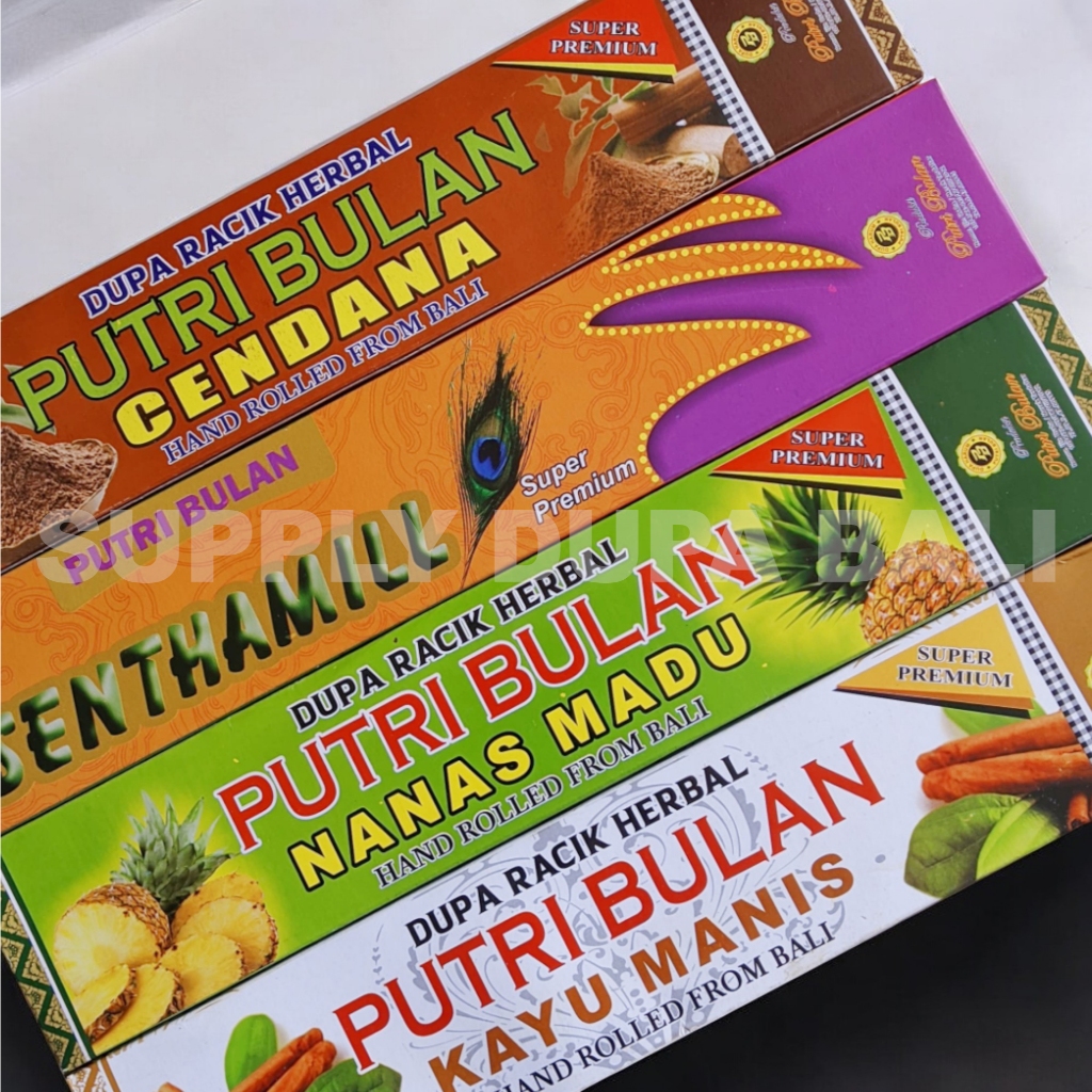 Dupa Racik Herbal Putri Bulan Dupa Harum Aromaterapi/Dupa Kotak Putri Bulan
