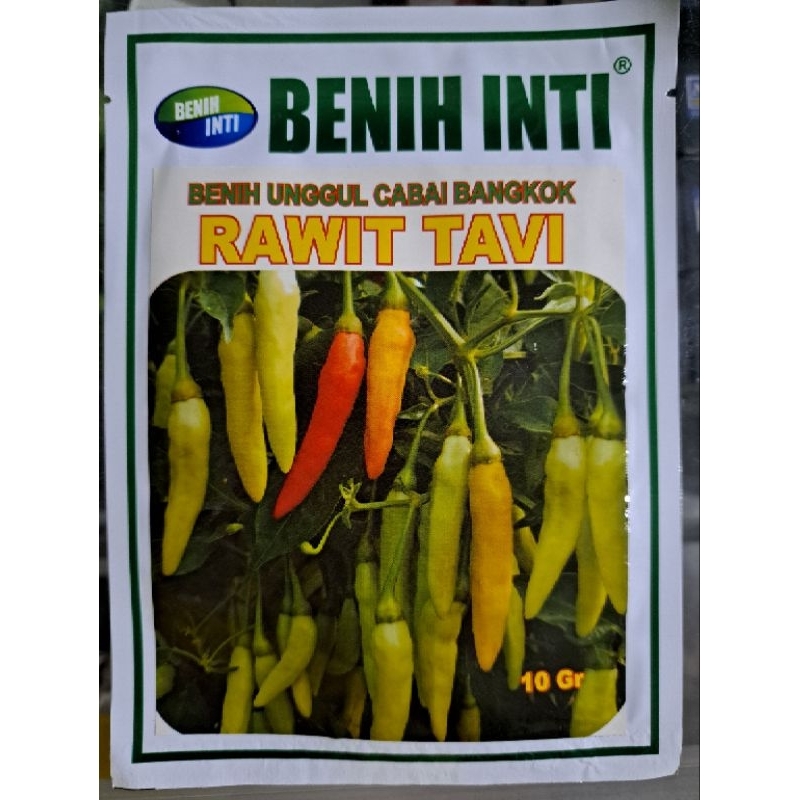 Benih Unggul Cabai Bangkok RAWIT TAVI 10 Gr Produksi Benih Inti