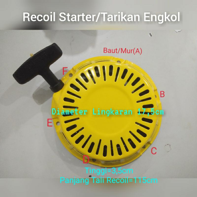 Recoil Starter GX 160