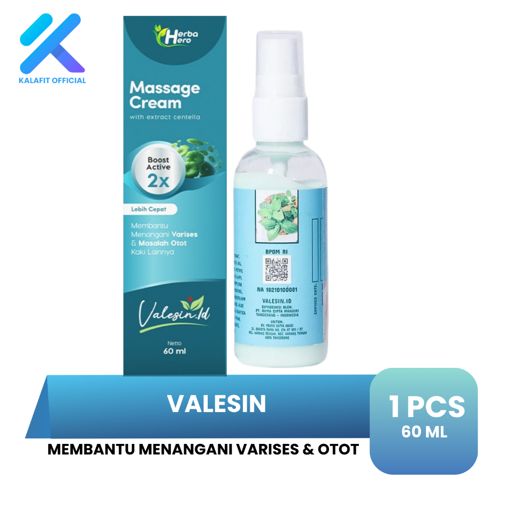 VALESIN Obat Varises Kaki Vaskulitis Herbal Otot Kaki Bengkak 60 ML