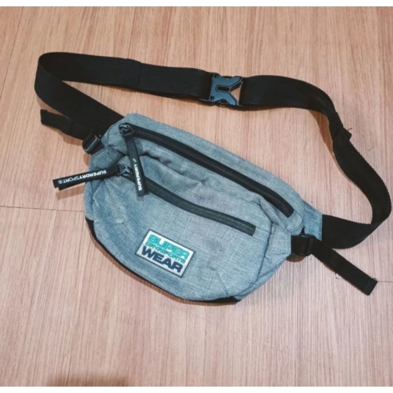 Tas slempang waistbag superdry