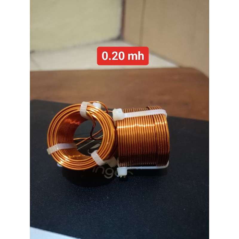 Coil Inductor 0.20 mh Lilitan 0.20 mh 1mm Helenic Gulungan Crossover Pasif