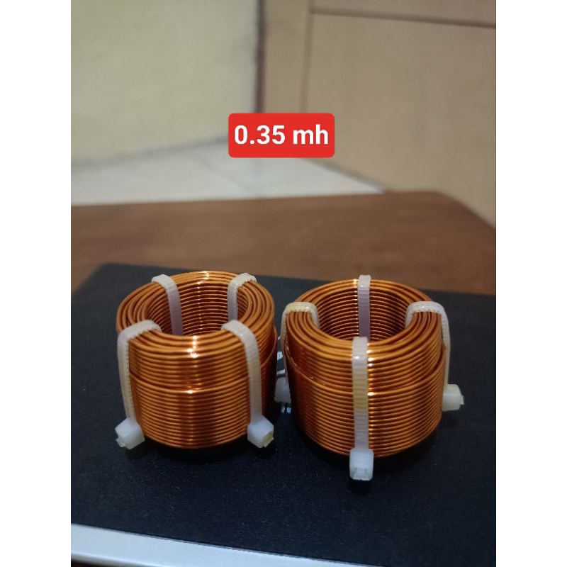 Coil Inductor 0.35 mh Lilitan 0.35 mh 1mm Helenic Gulungan Crossover Pasif