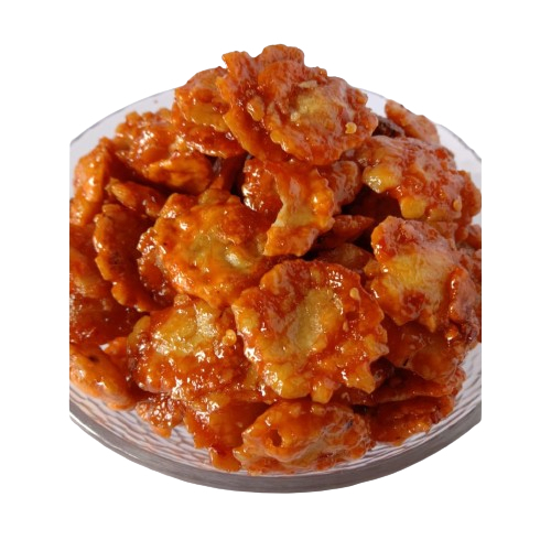 

Emping Melinjo Pedas Manis Renyah 250 Gram