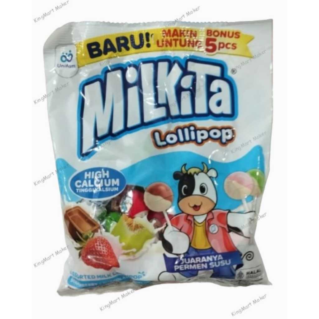 

permen Milkita Lolipop Refill isi 35pcs