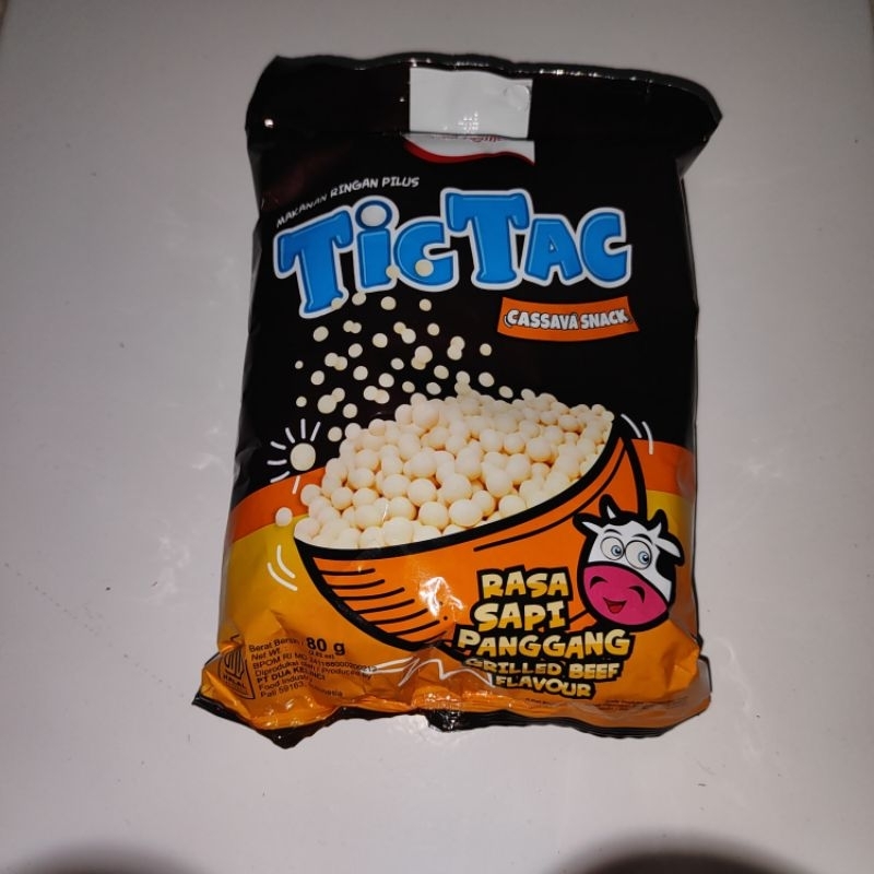 

Tic Tac 80 gram Rasa Sapi Panggang /Snack/Cemilan