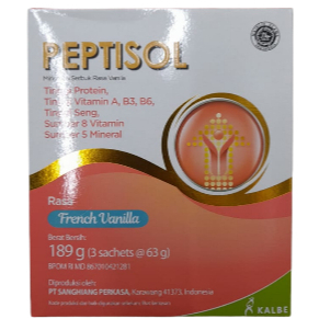 

Peptisol French Vanila 189gr