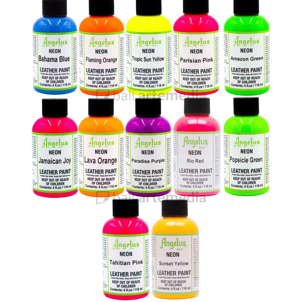 

KODE F64Z Angelus Leather Paint NEON Colour 4oz 118ml