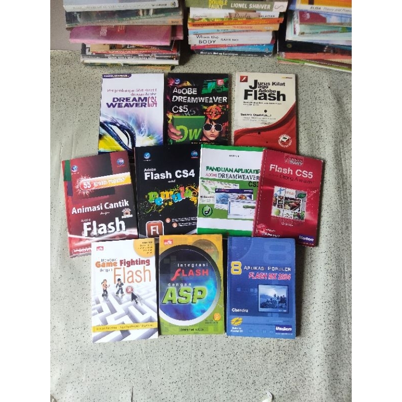 Buku Varian Komputer, PANDUAN APLIKATIF Adobe DREAMWEAVER CS3, Jurus Kilat Jago Adobe FLASH, Animasi