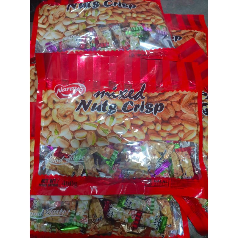 

NARAYA MIXED NUTS CRISP 400g